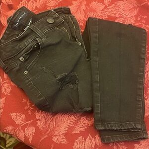 Aeropostale Black High Rise Women Jeans